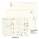 Midori A6 Pocket Monthly Diary - Cat 2027