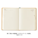 Midori Hibino A6 2027 Diary - Camel