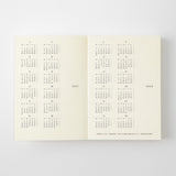 MD Paper Diary A7 2027 Monthly Block & Memo