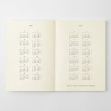 MD Paper Diary A5 Thin 2027 Monthly Block & Memo