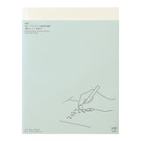 MD Paper Diary A4 Thin 2027 Monthly Block & Memo