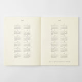 MD Paper Diary A4 Thin 2027 Monthly Block & Memo