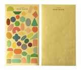 Livework Color Palette Stickers - Gold Way Shapes