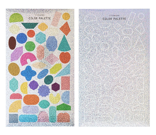 Livework Color Palette Stickers - Milky Way Shapes