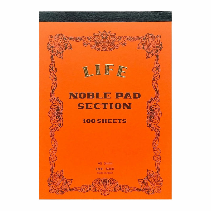 Life Noble A5 Grid Notepad