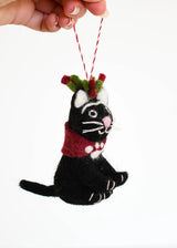 Niaski Felt Cat Hanging Decoration - Frida Catli