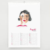 Jade Fisher - Portraits of Women - 2024 A3 Wall Calendar