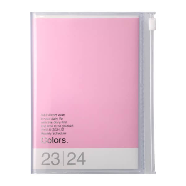 Mark's 2023/24 Pink A6 Mid Year Academic Diary