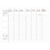 Mark's 2023/24 Pink A6 Mid Year Academic Diary