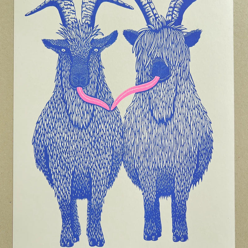Silly Billies A3 Riso Print