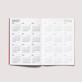 Octagon Design 2027 Mini Monthly Planner A6
