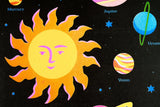 Solar System A3 Riso Print