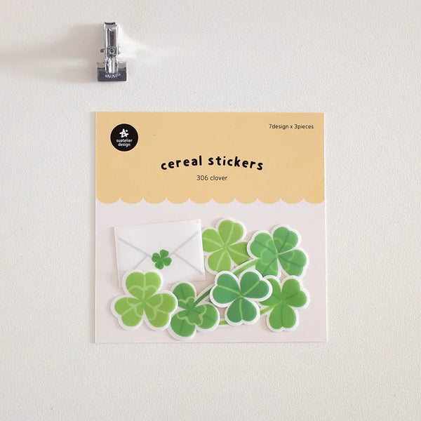 Suatelier Cereal Stickers 306 clover