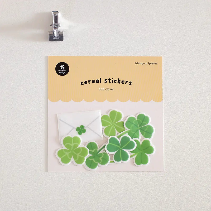 Suatelier Cereal Stickers 306 clover