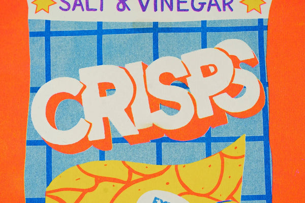 Crisp A4 Riso Print