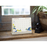 Midori 2025 Dog Ringbound Desk Calendar