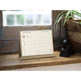 Midori 2025 Cat Ringbound Desk Calendar