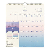 Midori 2025 Colour Gradient Wall Calendar