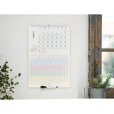 Midori 2025 Calendar with Whiteboard