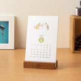 Midori 2026 Cat Desk Stand Calendar