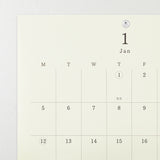 MD 2026 Calendar Folded Wall-Hanging A4