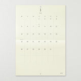 MD 2026 Calendar Folded Wall-Hanging A3