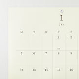 MD 2026 Calendar Folded Wall-Hanging A3