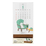 Midori 2027 Dog Desk Stand Calendar