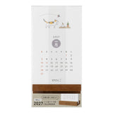 Midori 2027 Cat Desk Stand Calendar