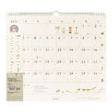 Midori 2027 Cats Wall Calendar - Large