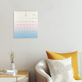 Midori 2027 Colour Gradient Wall Calendar