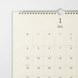 MD 2027 A3 Wall Calendar with Pencil
