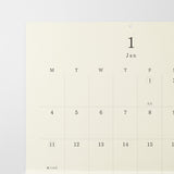 MD Paper 2027 Folded Wall Calendar A2
