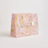 Hand Marbled Pastel Large Gift Bag