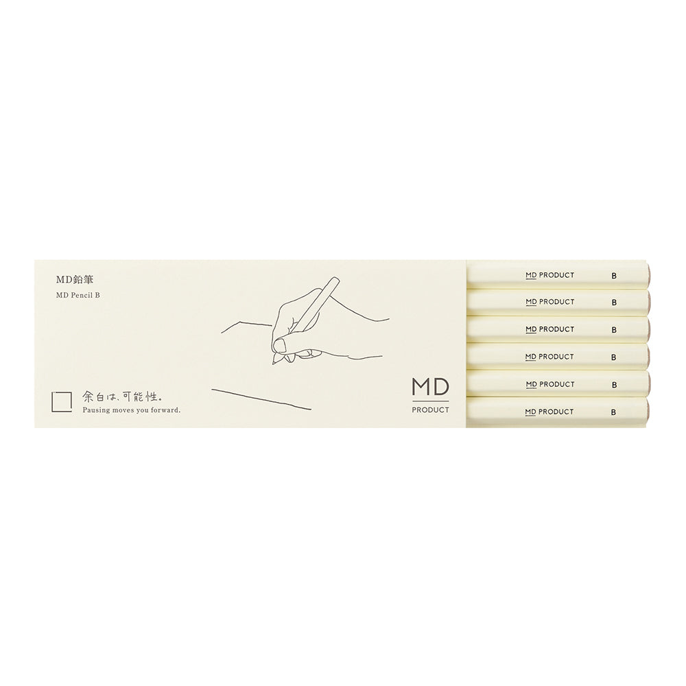 Midori MD  Pencil Set Grade B Pack of 6