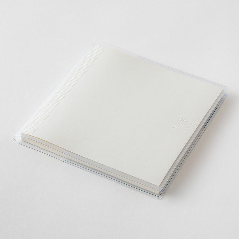 MD Paper Square Notebook Clear Cover