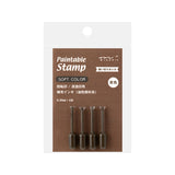 Midori Paintable Stamp Refill Ink Mini - Soft Colour Brown