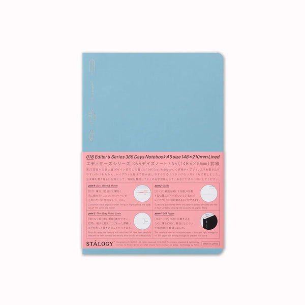 Stalogy 018 Editor's Series 365 days notebook A5