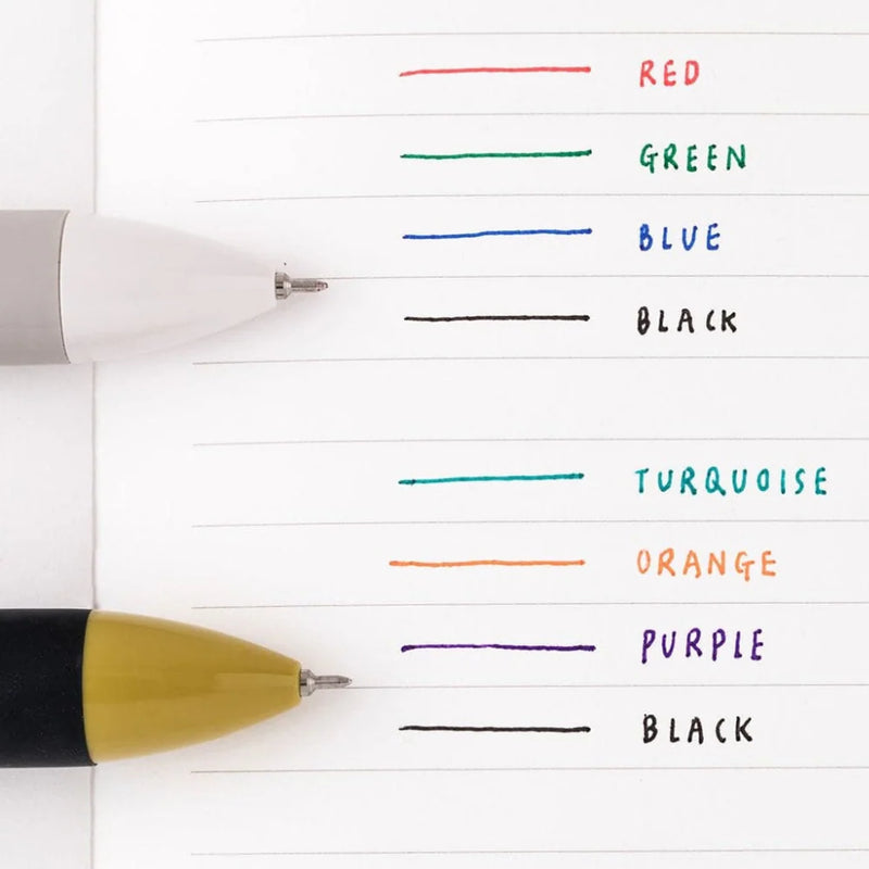 Livework Life & Pieces 4 Colour Gel Pen 0.4mm