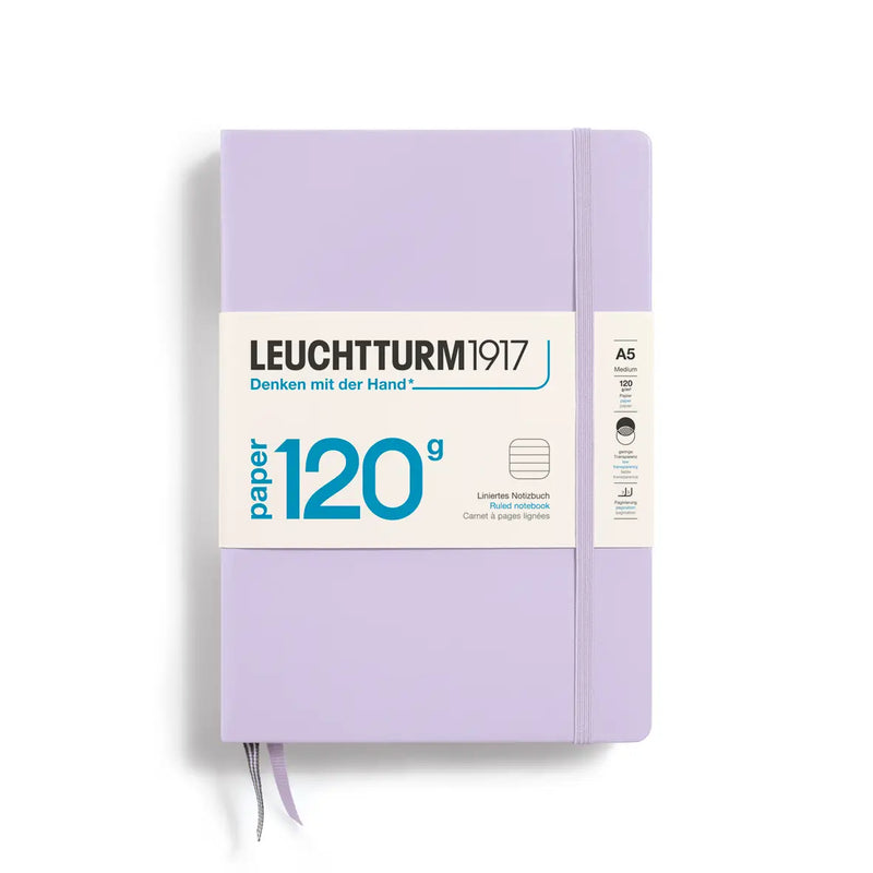 Leuchtturm 1917 A5 Hardcover Notebook 120gsm Lined