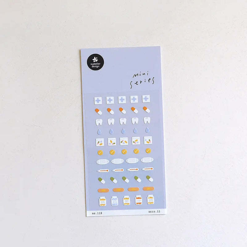 Suatelier Mini Stickers no.118 Deco 11