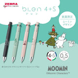 Zebra Blen x Moomin 4+S Multi Pen 0.5mm