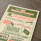TRAVELER'S Notebook Passport Refill: THE TRAVELER’S SPIRIT Pencil Board