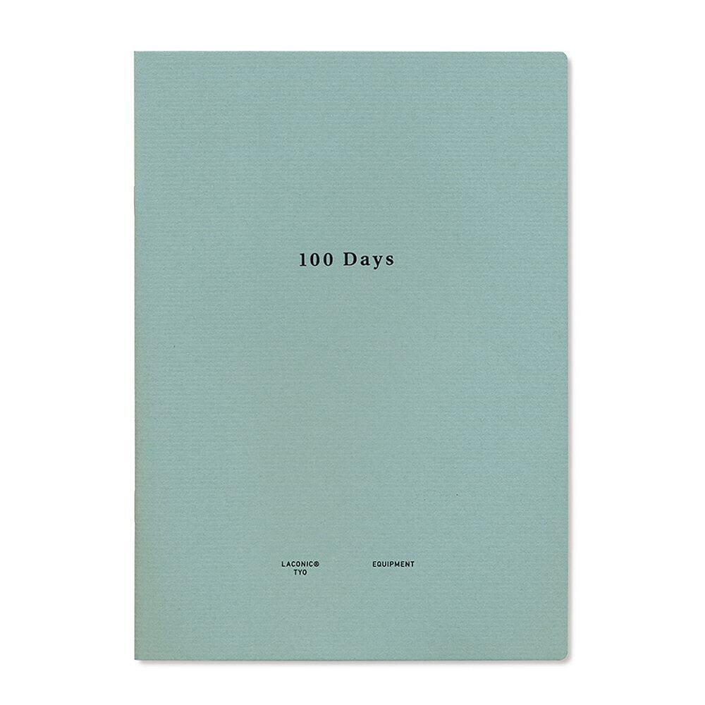 Laconic Style Notebook - A5 - 100 Days Undated Planner