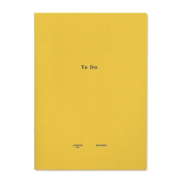 Laconic Style Notebook - A5 - To Do