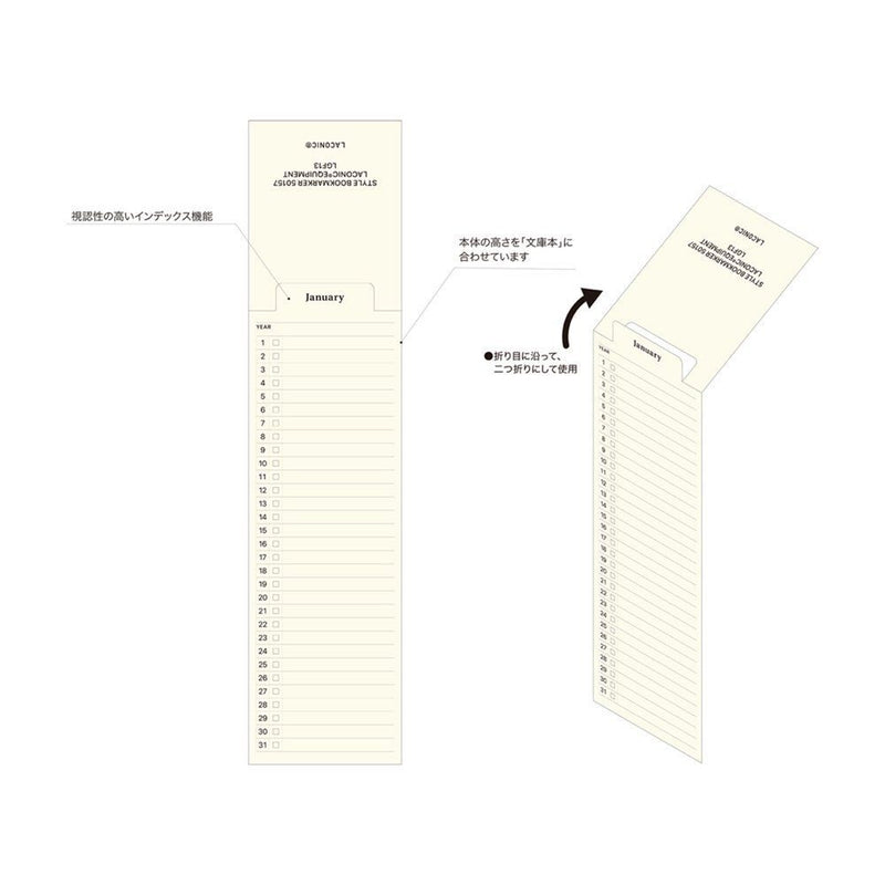 Laconic Meeting Memo set of Bookmarks