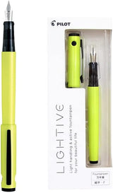 Pilot Lightive Fountain Pen Yellow