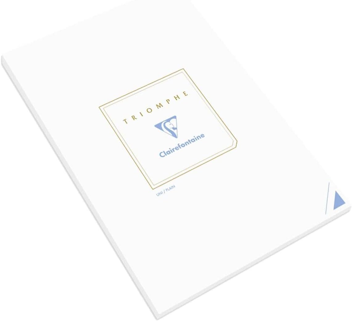 Clairefontaine Triomph A5 Plain Writing Paper Pad