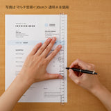 Midori Folding Multi Ruler 30cm