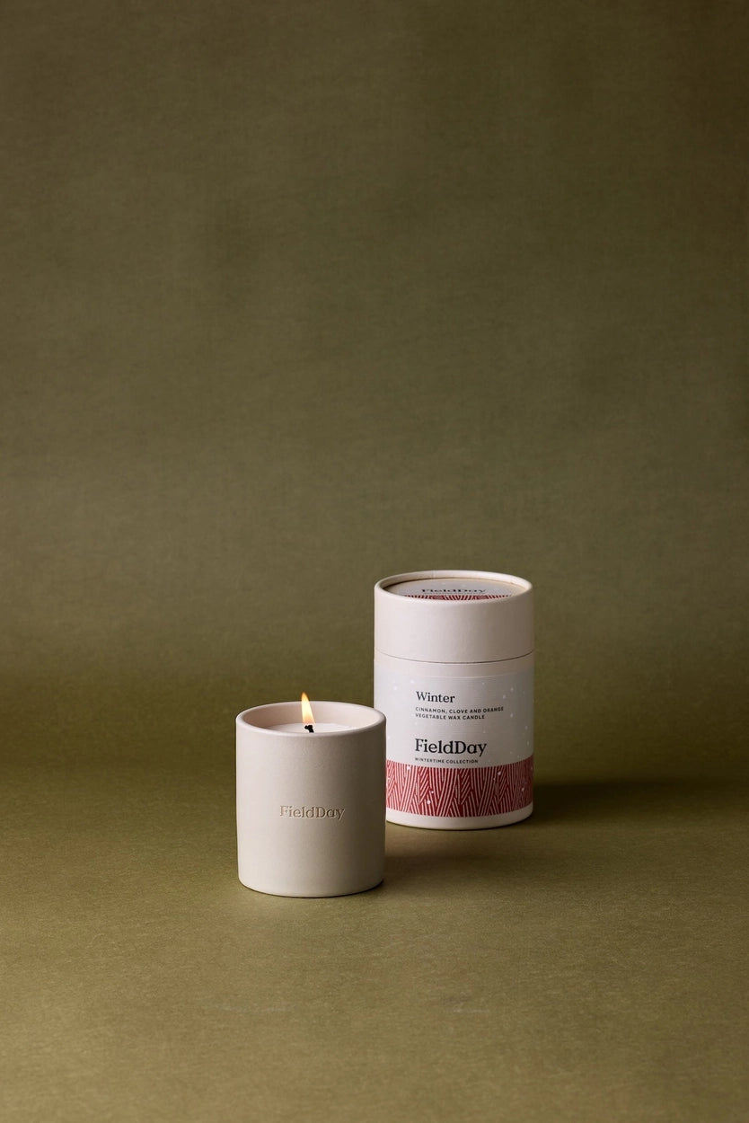 FieldDay Christmas Winter Soy Wax Large Candle